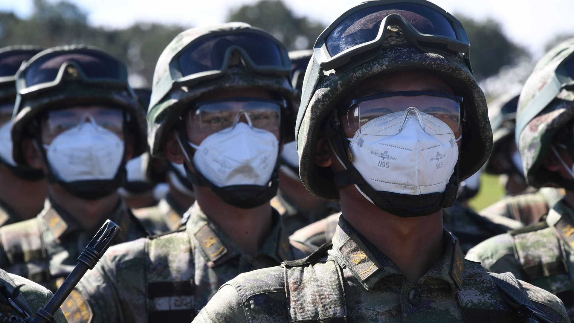 Im September hielt Russland mit einer Reihe von Verbündeten ein großes Militärmanöver ab, darunter war auch ein Kontingent chinesischer Truppen.