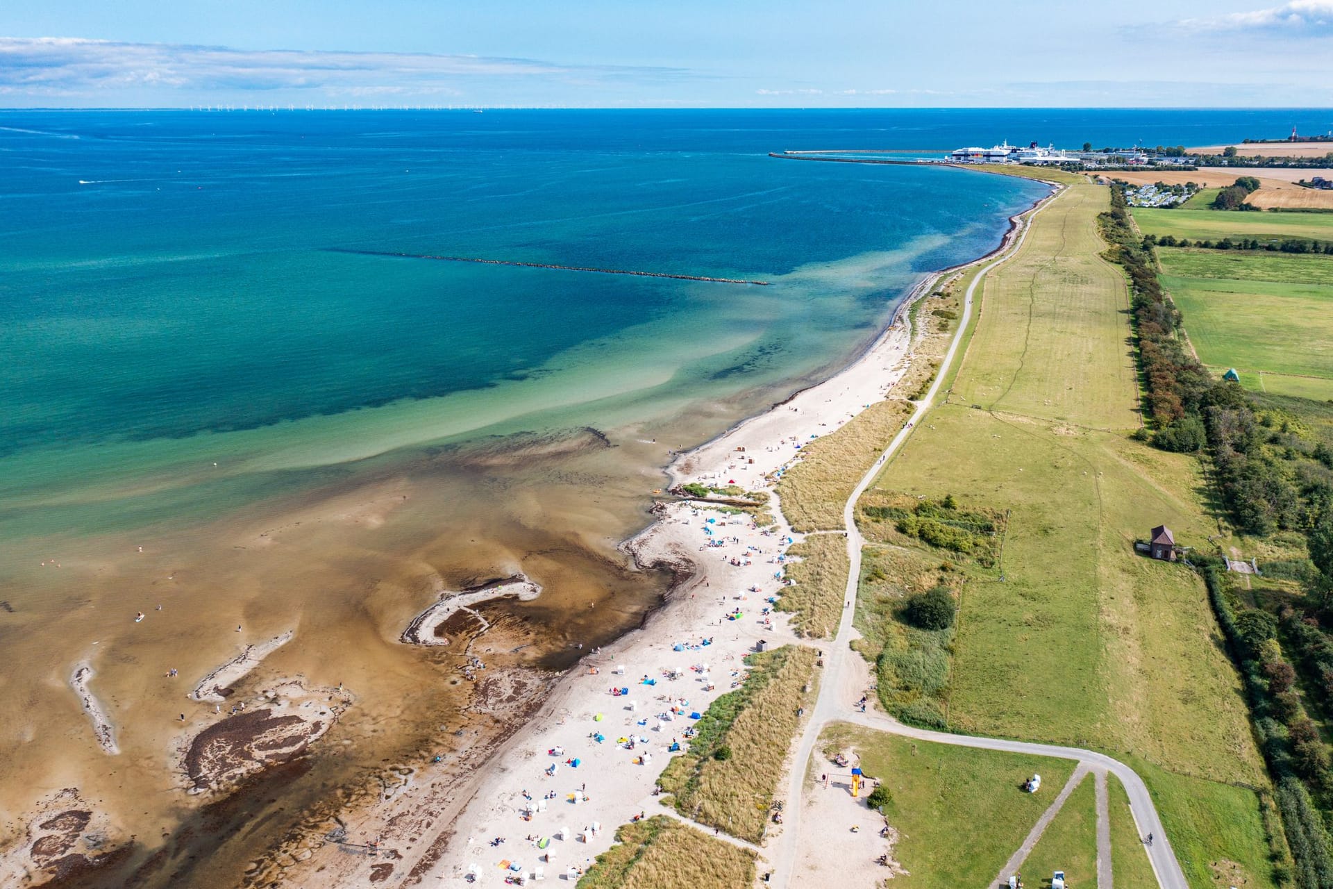 Ostseeinsel: Fehmarn ist nach Rügen und Usedom die drittgrößte Insel Deutschlands.