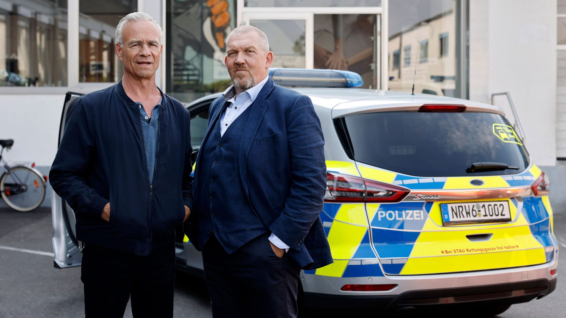 Die Schauspieler Klaus J. Behrendt und Dietmar Bär Freddy (Archivbild): Sie ermitteln im Kölner Tatort. Die Schauspieler Klaus J. Behrendt und Dietmar Bär Freddy (Archivbild): Sie ermitteln im Kölner Tatort.