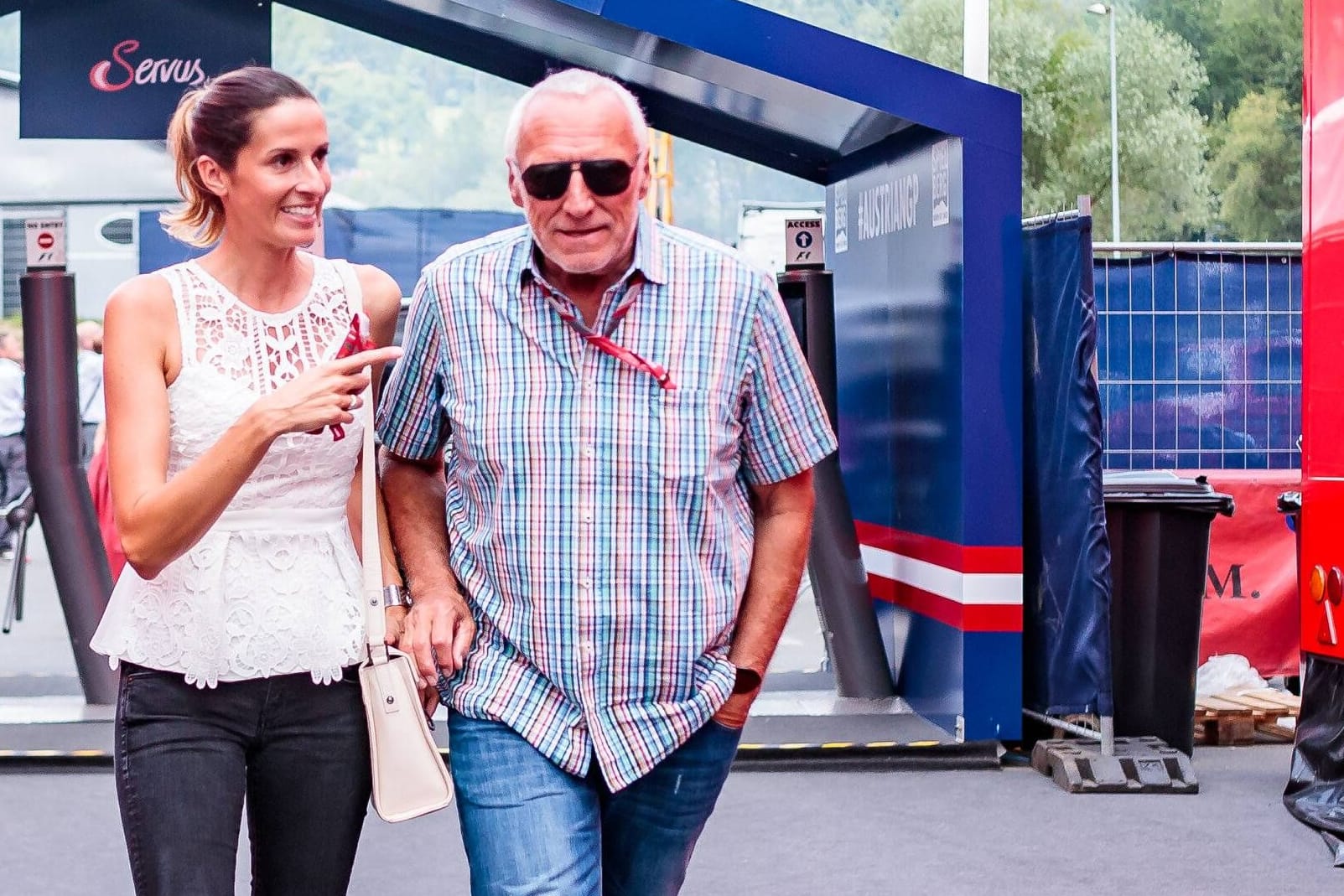 Marion Feichtner und Dietrich Mateschitz: Der Red-Bull-Gründer und seine Lebensgefährtin.