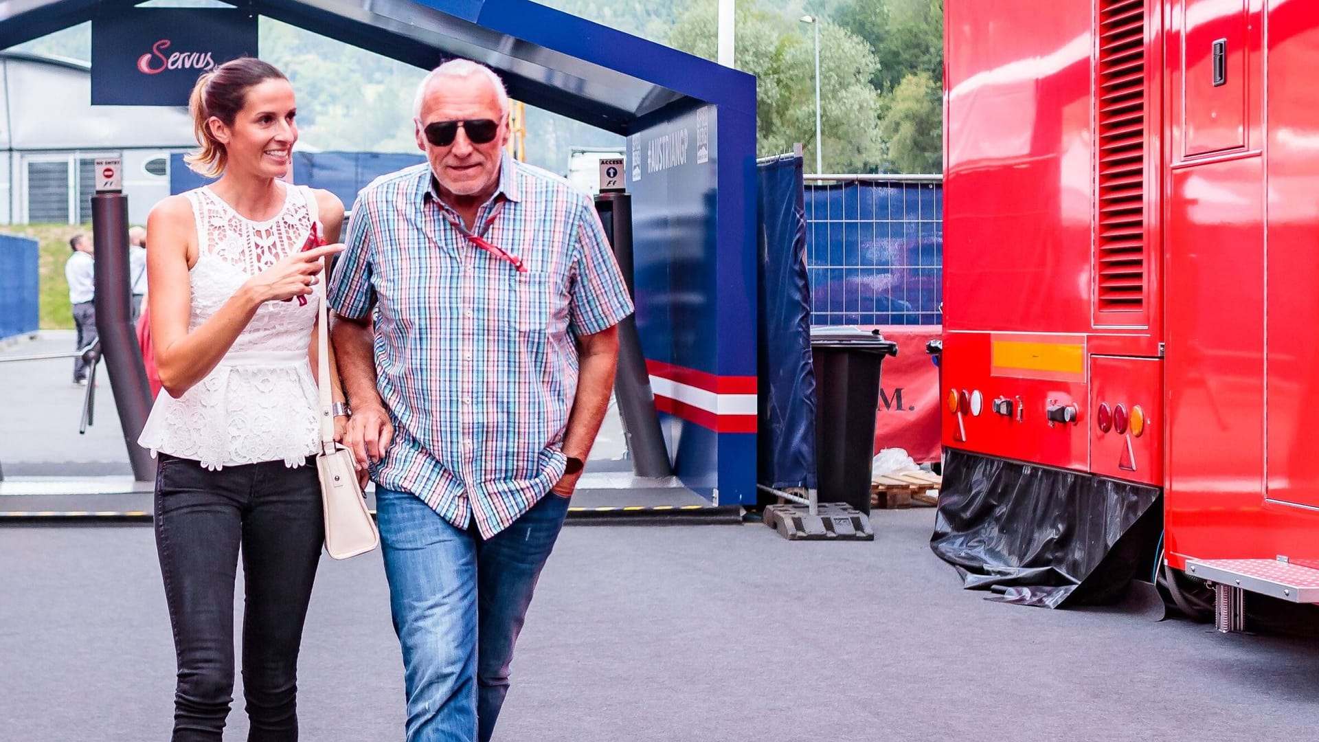 Marion Feichtner und Dietrich Mateschitz: Der Red-Bull-Gründer und seine Lebensgefährtin.