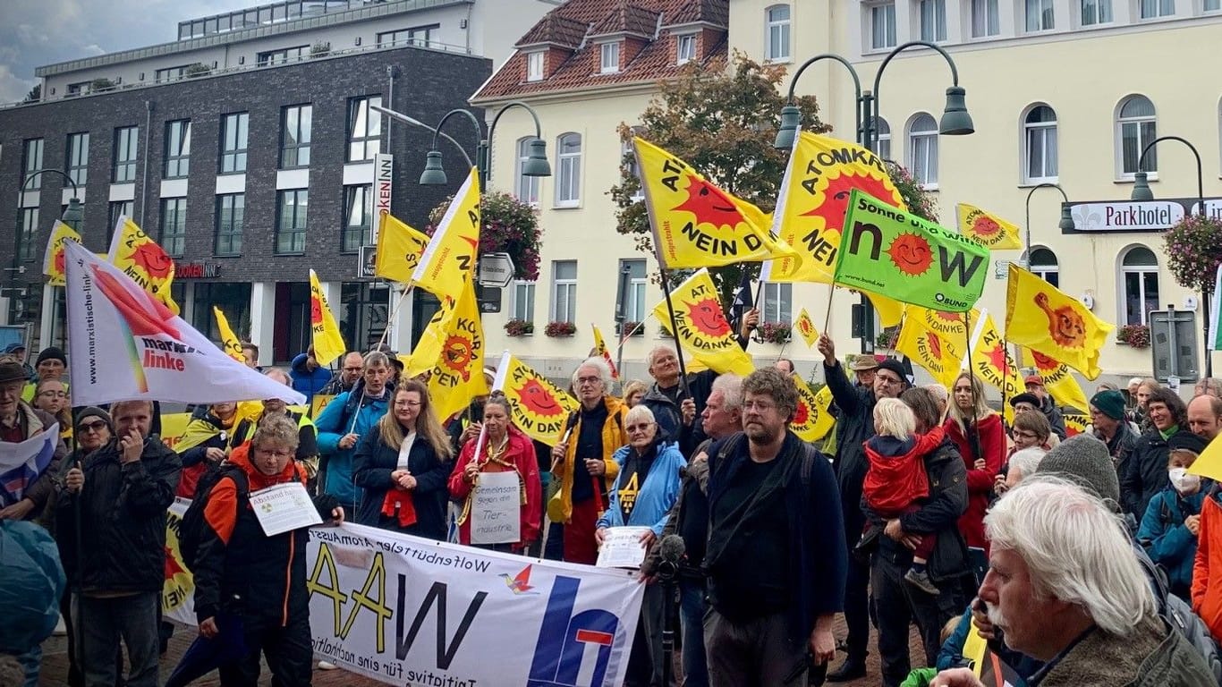Anti-Atomkraft-Demo in Lingen: "Es ist schon ziemlich niederschmetternd."