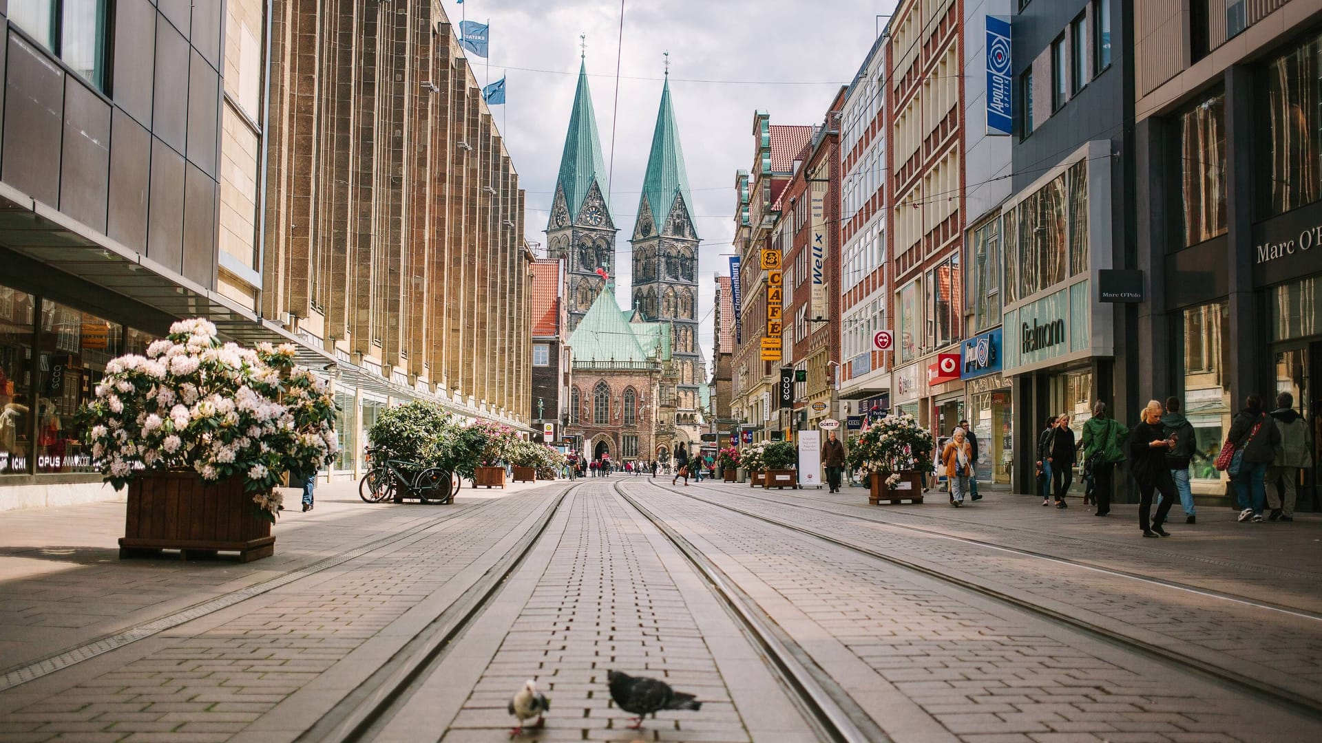 Die Obernstraße in Bremen (Archivbild): Sie gilt als zentrale Einkaufsmeile der Stadt.