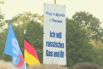 In Berlin haben tausende AfD-Anhänger gegen die Politik der Ampelkoalition protestiert.