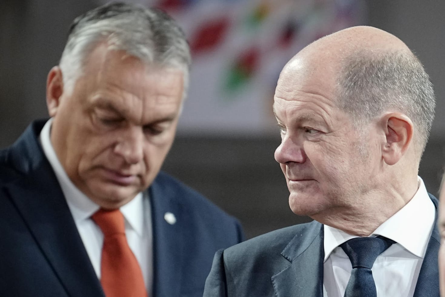 Angespanntes Verhältnis: Viktor Orbán und Olaf Scholz tagen in Berlin.