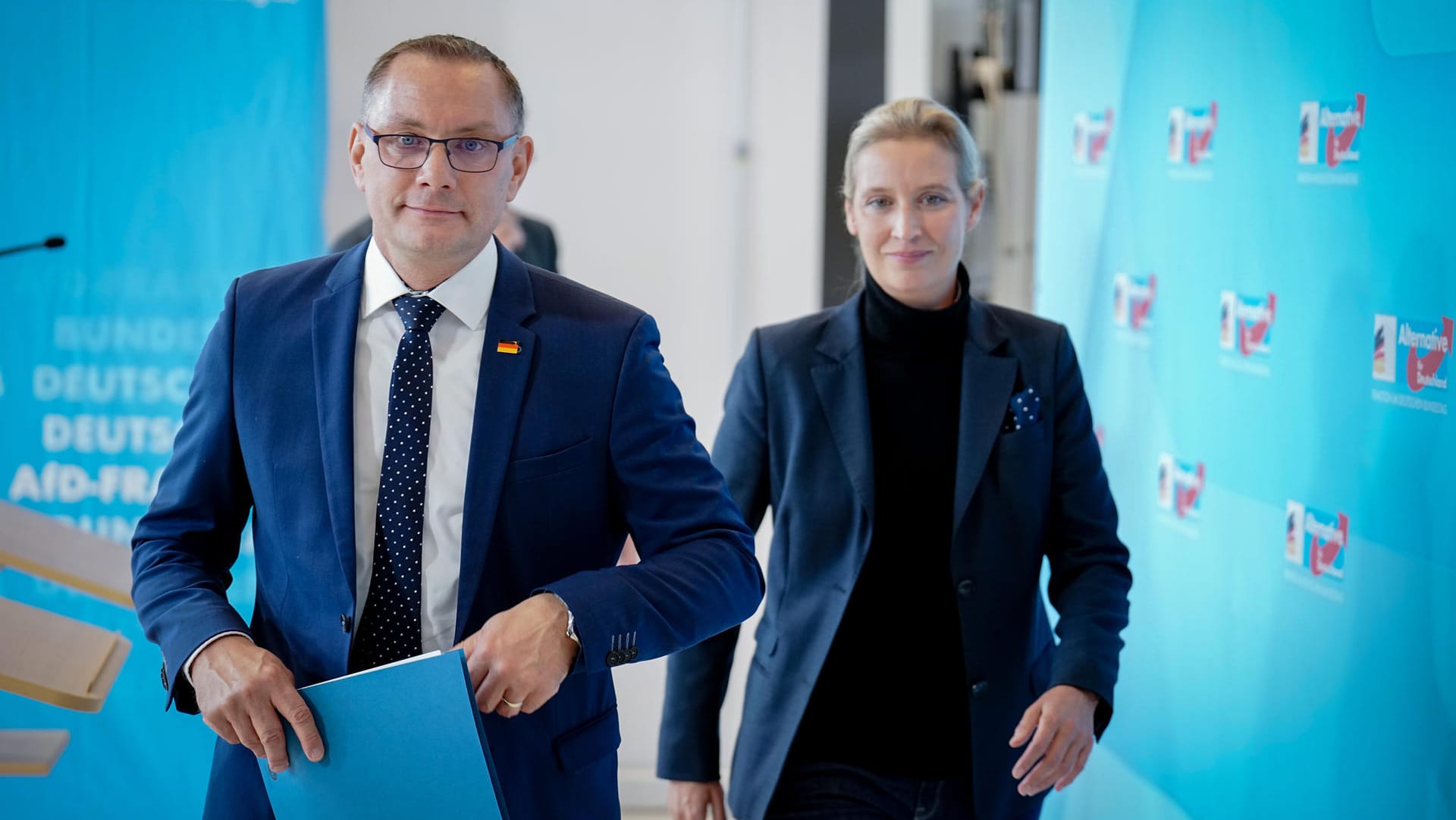 Alice Weidel und Tino Chrupalla: Sie leiten Partei wie Fraktion und setzen voll auf Angst.