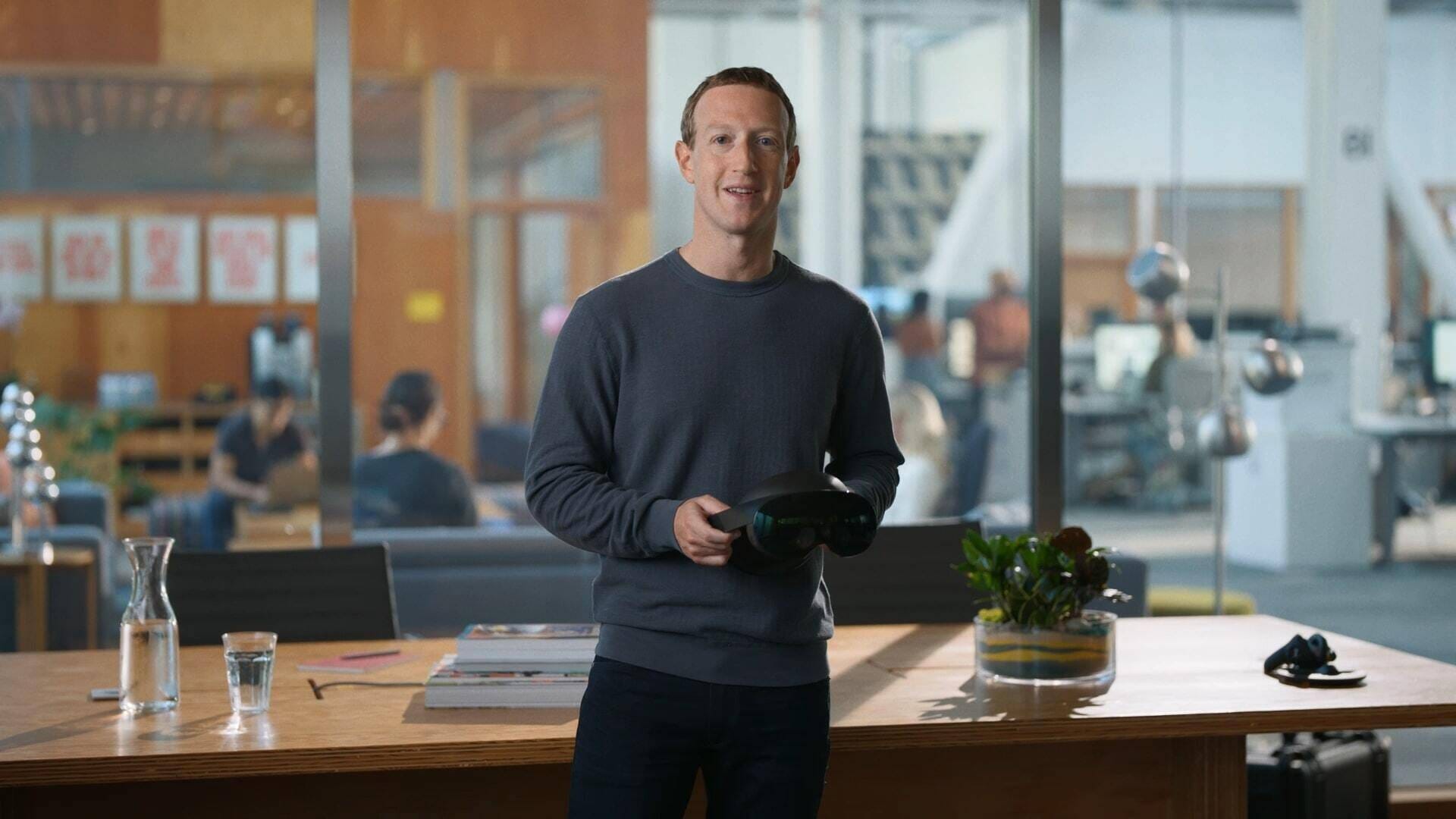 Meta-Chef Mark Zuckerberg erklärt sein Metaverse.