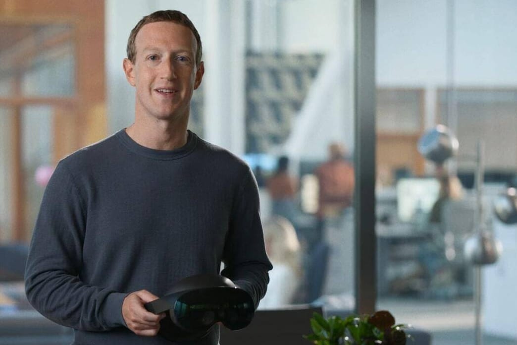 Meta-Chef Mark Zuckerberg erklärt sein Metaverse.