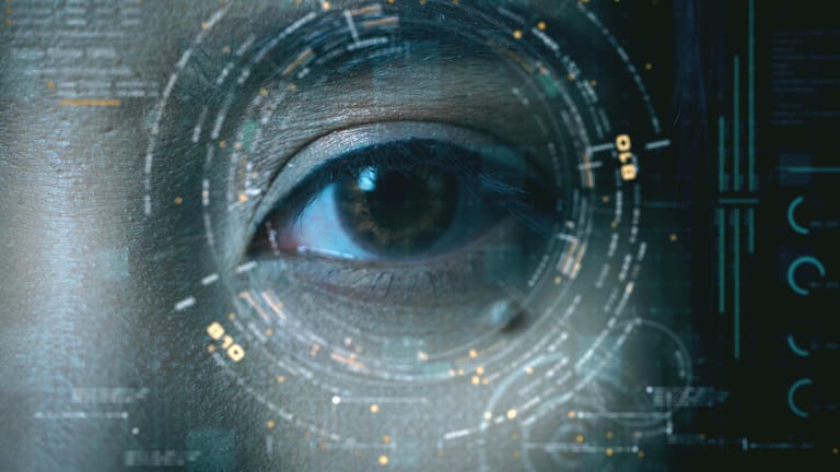 Biometrische Netzhaut-Erkennung (Symbolbild): Mit dem virtuellen Meta-Universum sollen menschliche Interaktionen neu definiert werden.