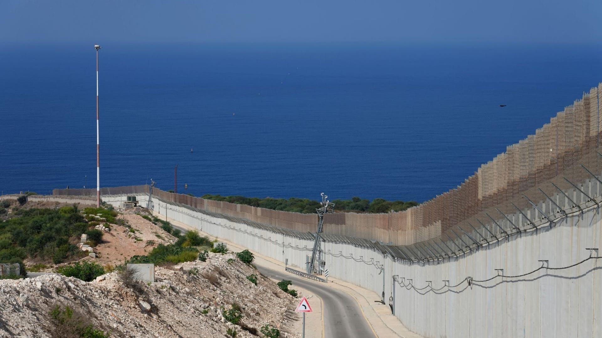 Die Grenze zwischen Israel und Libanon ist hermetisch gesichert.