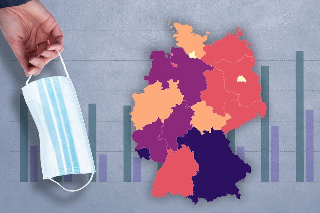 Deutschland im Corona-Herbst: Diese Animation zeigt, wie es um potenziell gefährliche Virusvarianten steht und welche Schlüsse sich aus aktuellen Daten ziehen lassen.