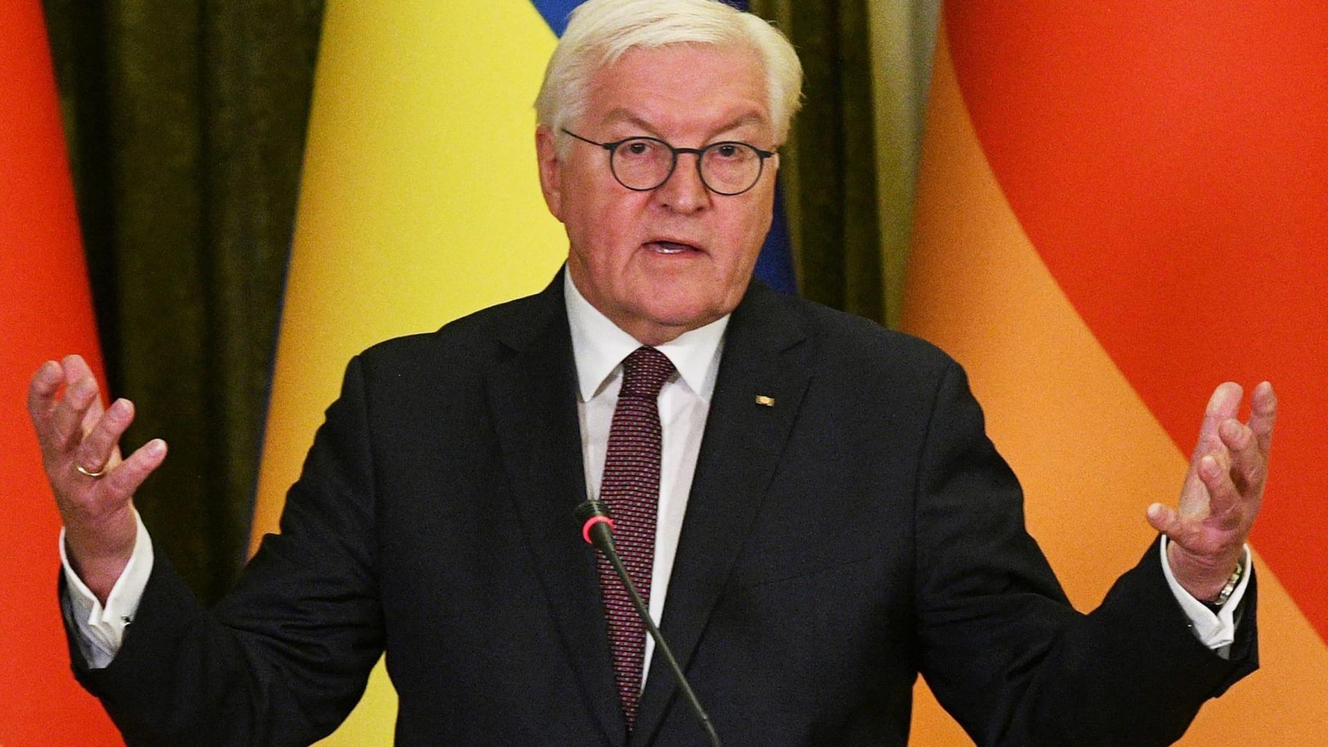 Bundespräsident Steinmeier will heute eine große Rede halten.