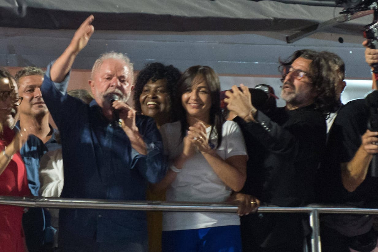 SÃO PAULO, SP - 30.10.2022: SEGUNDO TURNO ELEIÇÕES 2022 SP - Celebration of the victory of Luiz Inácio Lula da Silva (PT