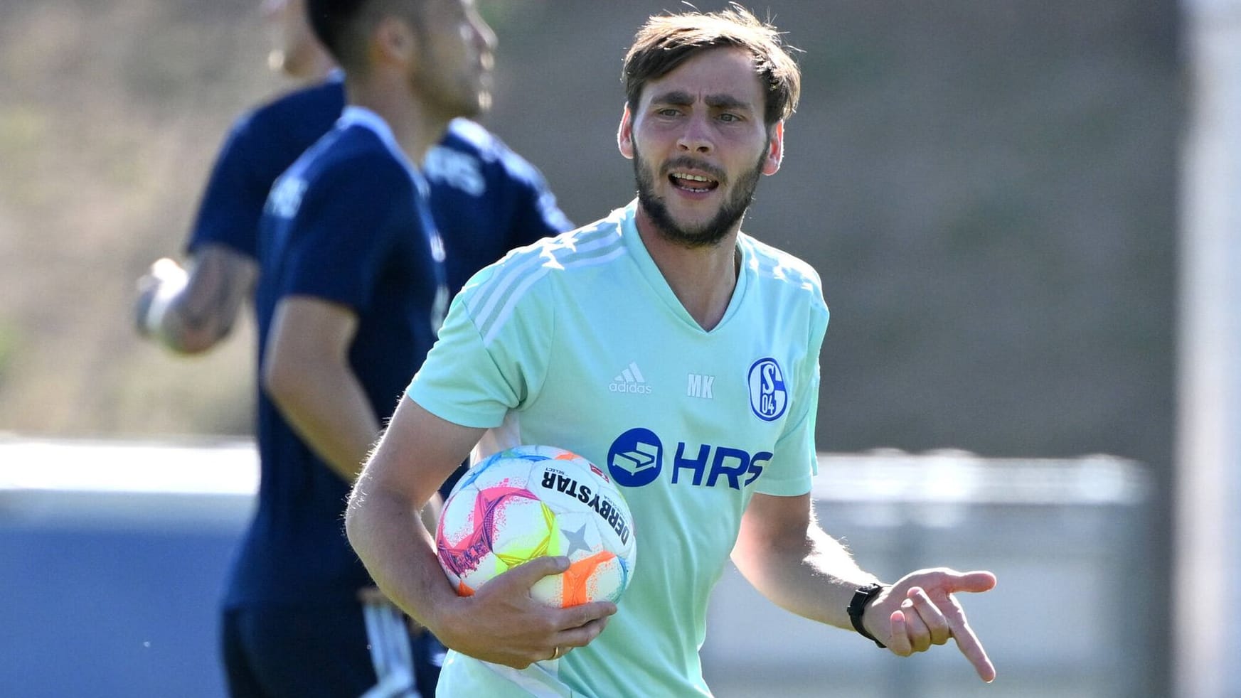 Matthias Kreutzer: Der 39-Jährige ist seit 2019 Co-Trainer der Königsblauen.
