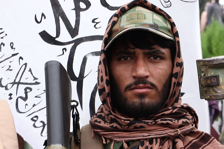Taliban-Soldat: Die Taliban haben in Afghanistan die Macht übernommen.