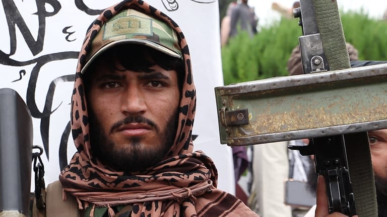 Taliban-Soldat: Die Taliban haben in Afghanistan die Macht übernommen.