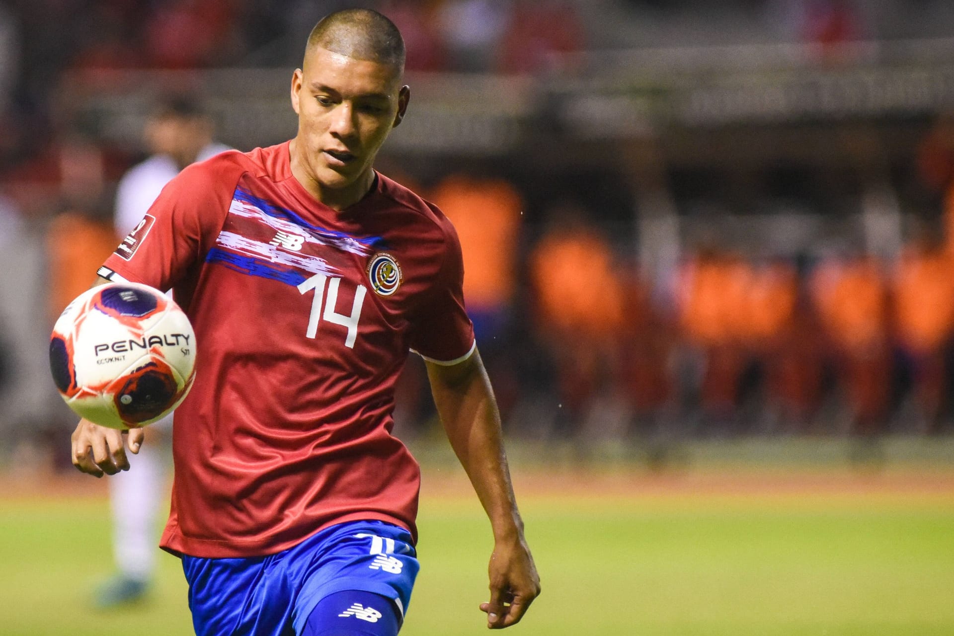 Orlando Galo: Der Nationalspieler Costa Ricas könnte die WM verpassen.