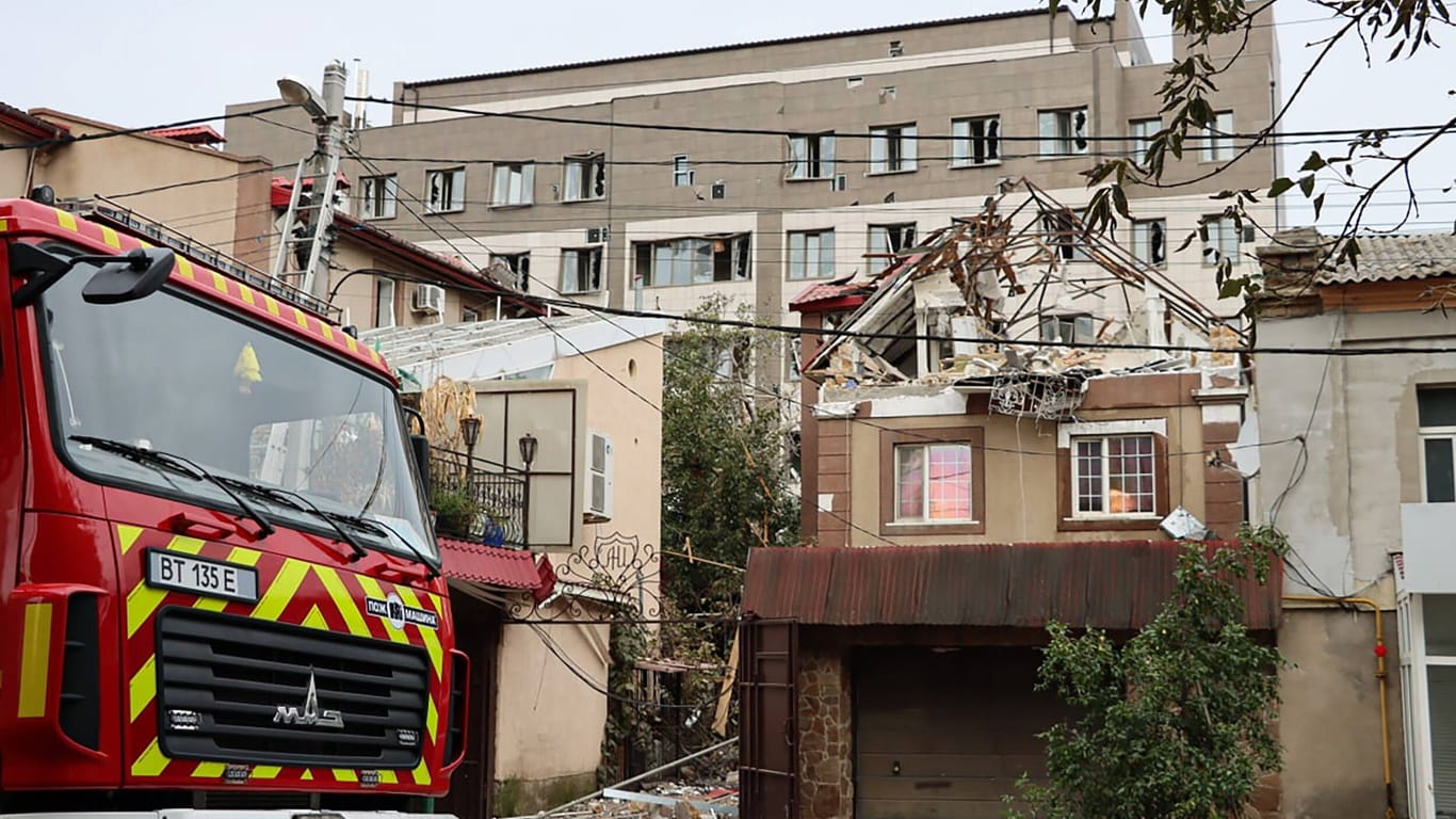 Zerstörung in Cherson (Archivbild): Die Stadt ist von den russischen Truppen besetzt.