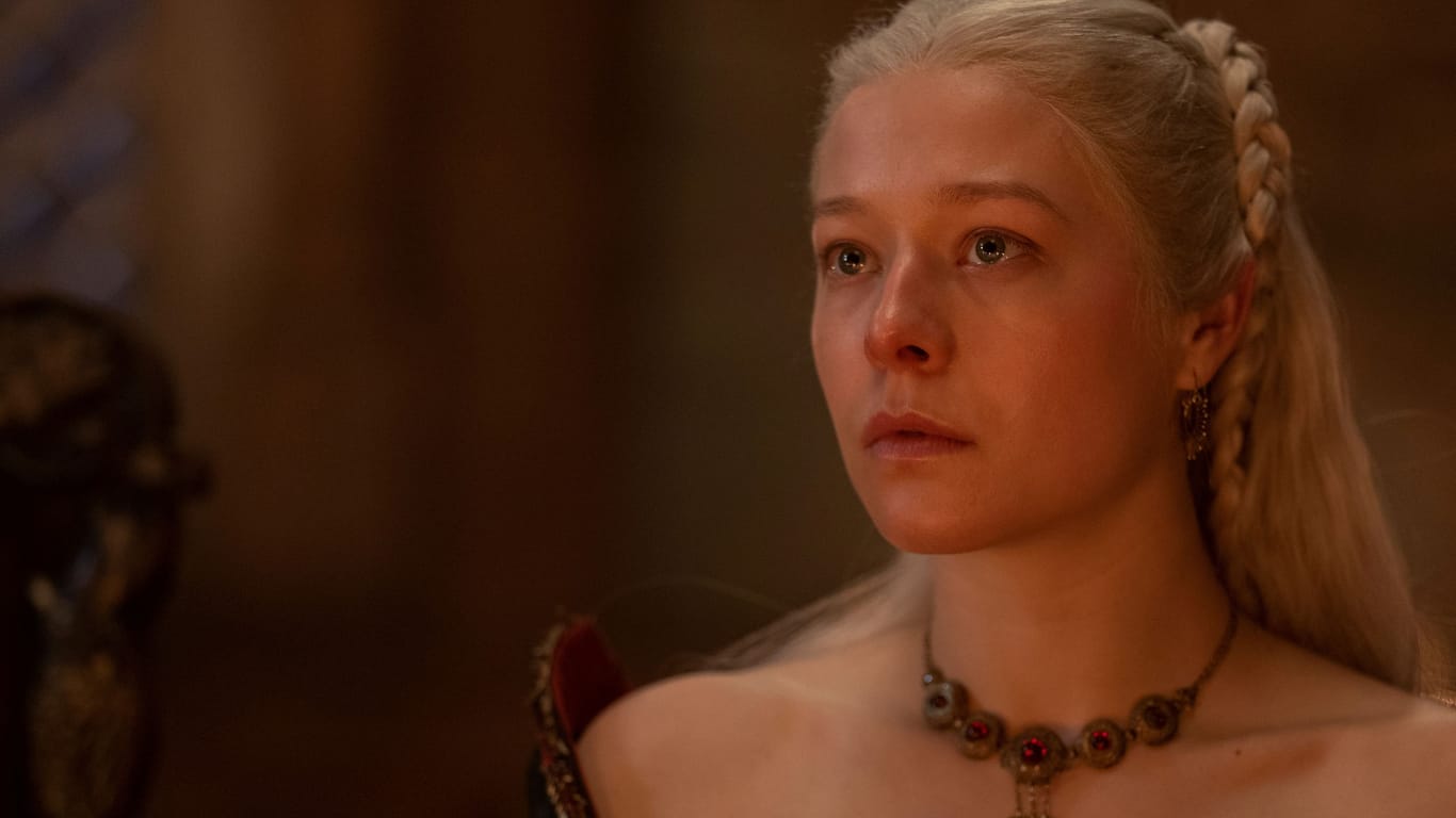 Emma D'Arcy spielt in "House of the Dragon" Rhaenyra Targaryen.