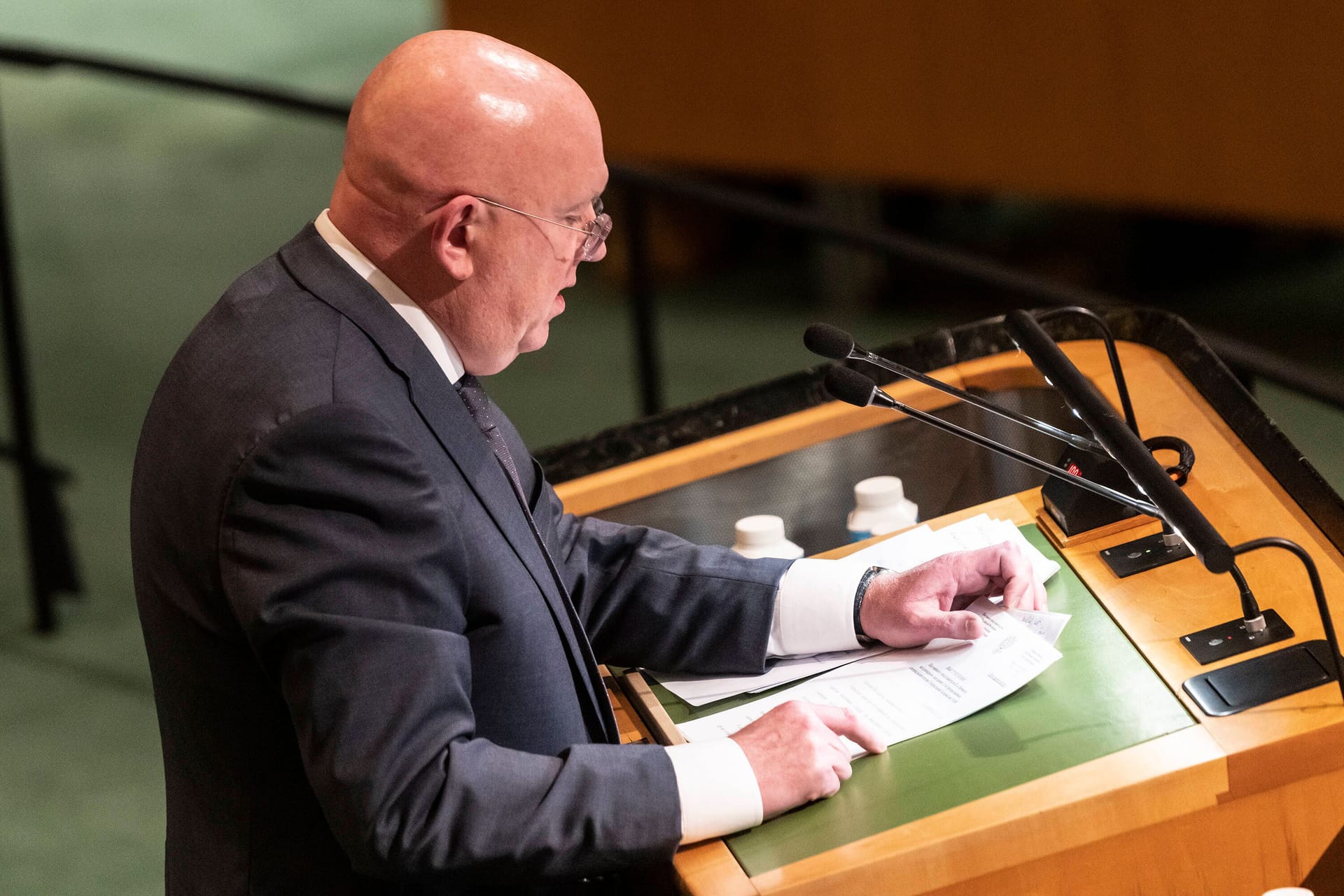Dringlichkeitssitzung der Vereinten Nationen: Russland steht international zunehmend isoliert da.