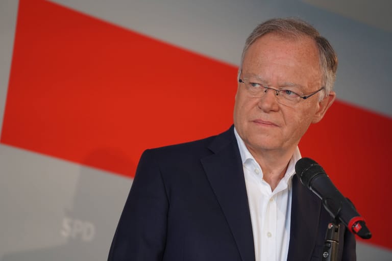 Stephan Weil: Der niedersächsische Ministerpräsident favorisiert eine künftige Koalition von seiner SPD mit den Grünen.