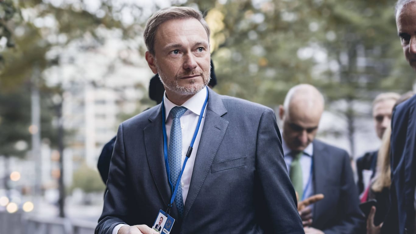 Bundesfinanzminister Christian Lindner (Archivfoto): Am Montag wurde sein Ministerium von Klimaaktivisten belagert.