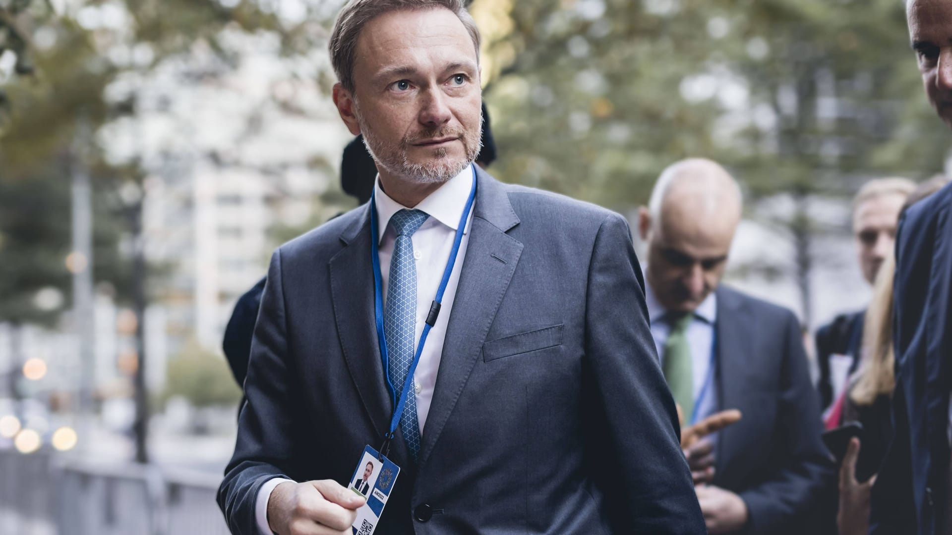 Bundesfinanzminister Christian Lindner (Archivfoto): Am Montag wurde sein Ministerium von Klimaaktivisten belagert.