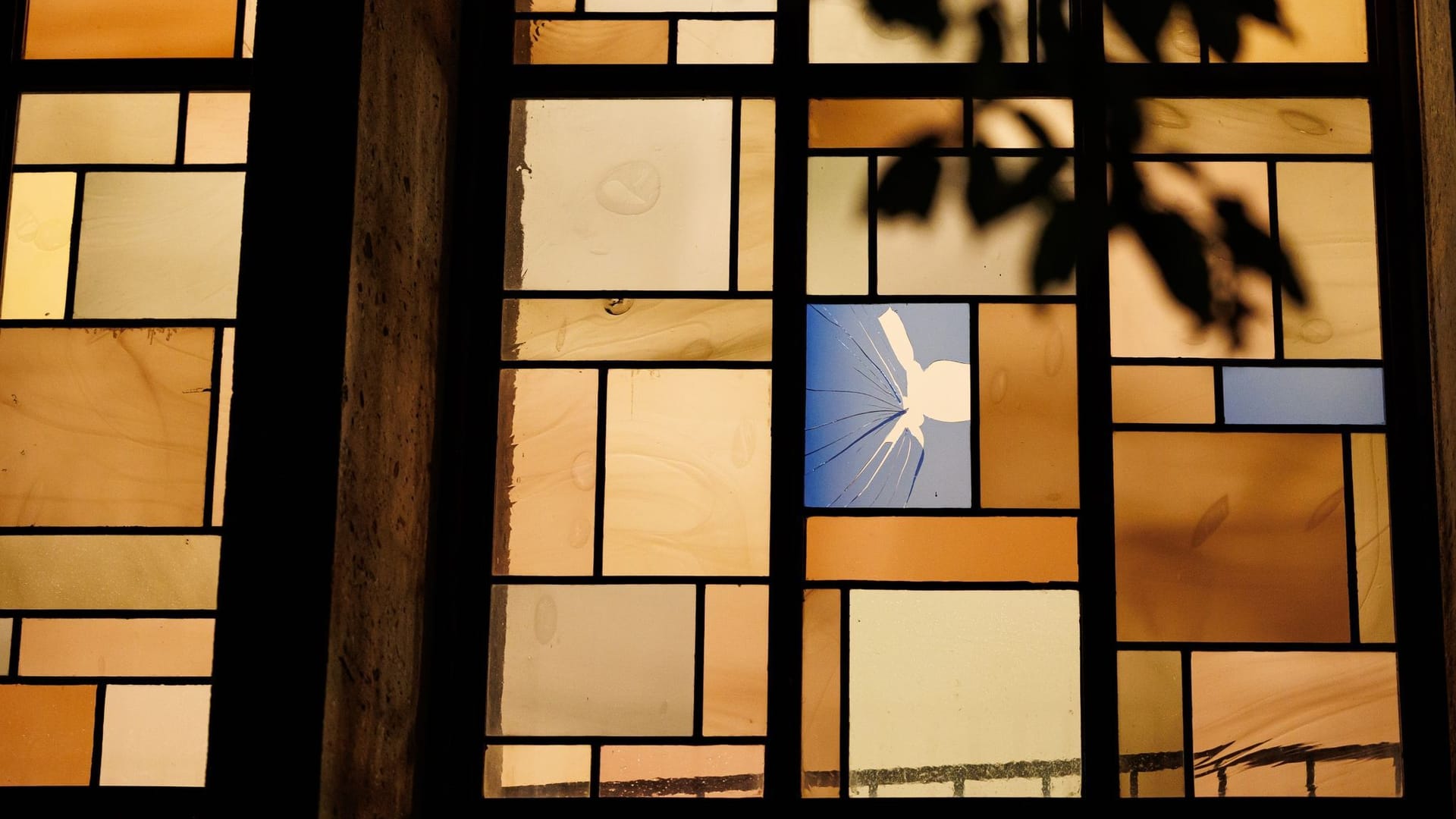 Fenster von Synagoge in Hannover