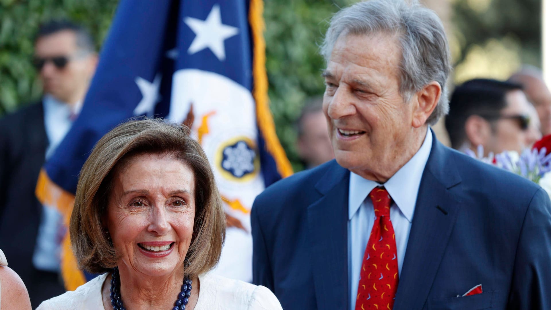 Nancy und Paul Pelosi: Der 82-Jährige wurde in San Francisco angegriffen.