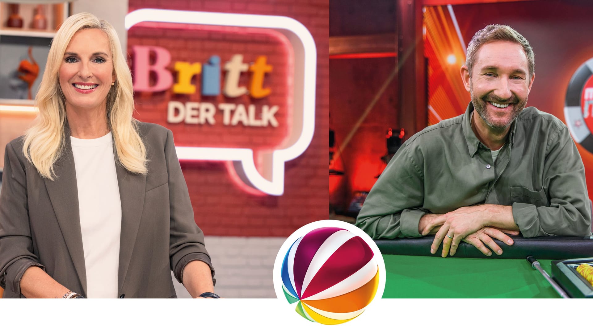 Britt Hagedorn und Daniel Boschmann dominieren den Sat.1-Nachmittag.