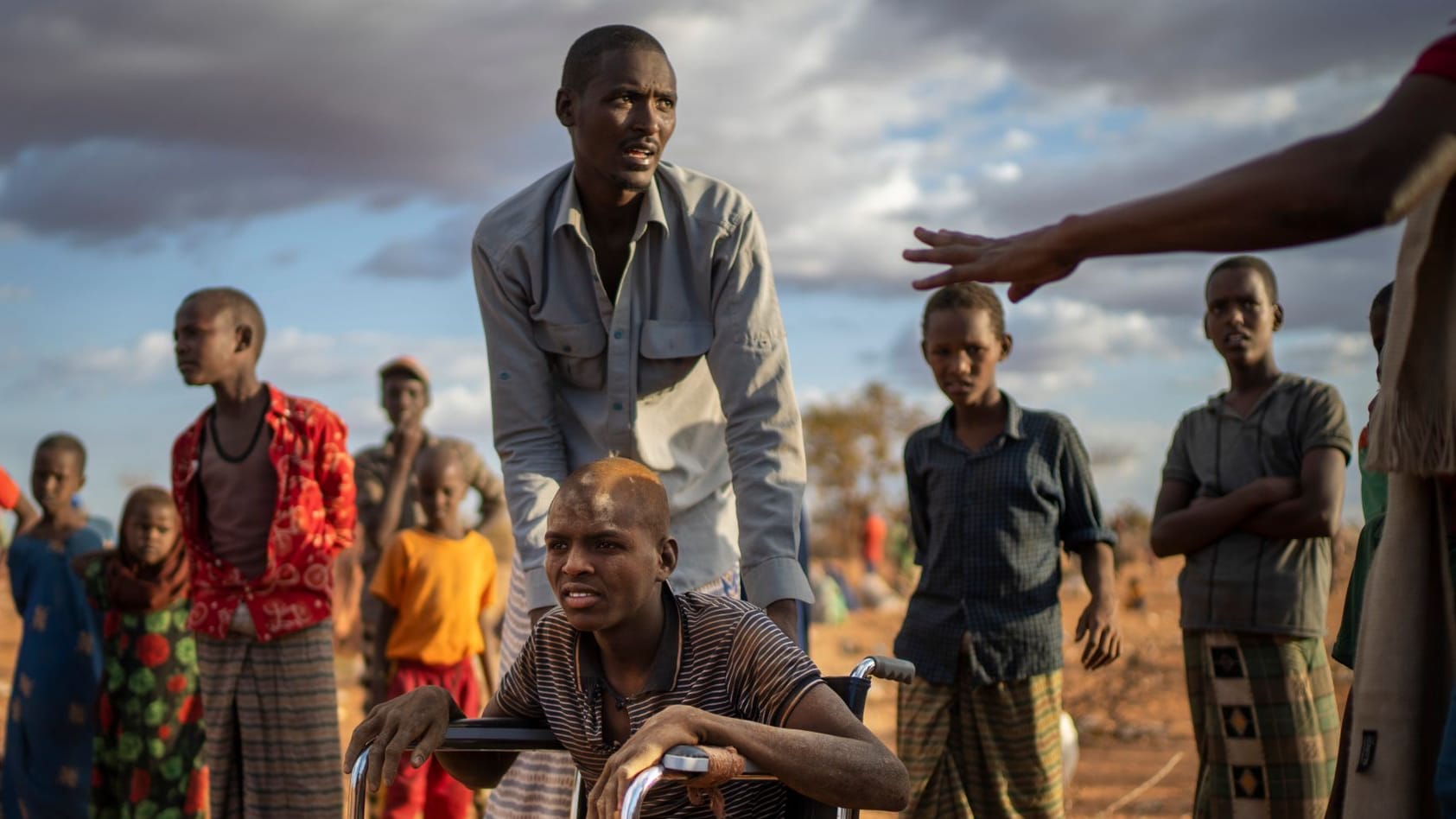 Dürre-Vertriebene in Somalia: Nach Angaben der vereinten Nationen wurden der Dürre in diesem Jahr schon 750 000 Menschen aus ihren angestammten Regionen vertrieben.