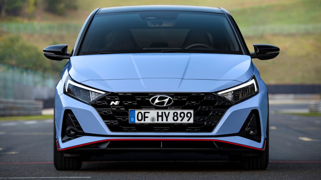 Newcomer: Hyundai ist erst 2021 mit dem i20 N in das Segment sportlicher Kleinwagen eingestiegen.
