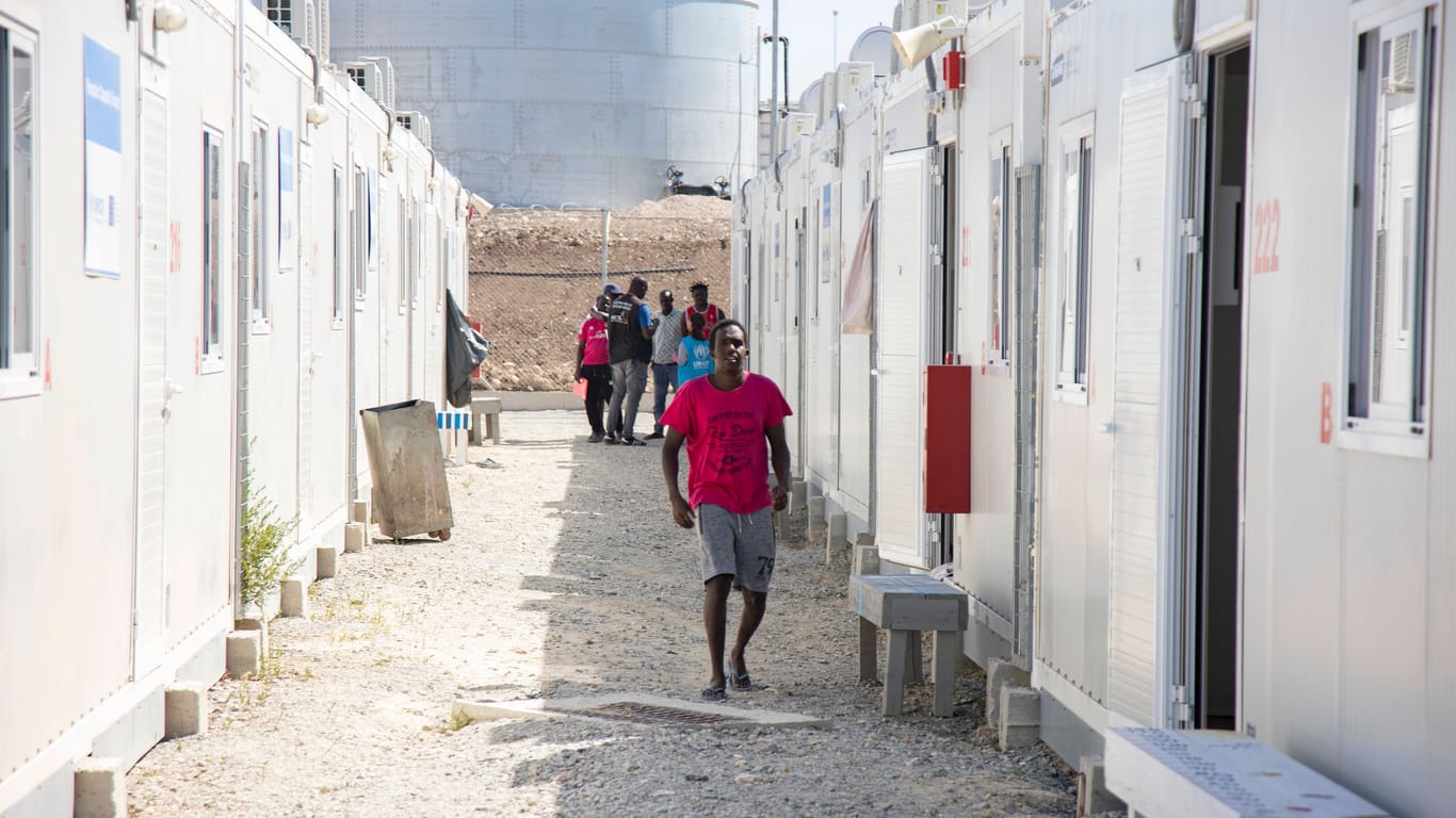 Flüchtlingsunterkunft auf der griechischen Insel Samos: In dem Land kommen derzeit wieder mehr Migranten an.