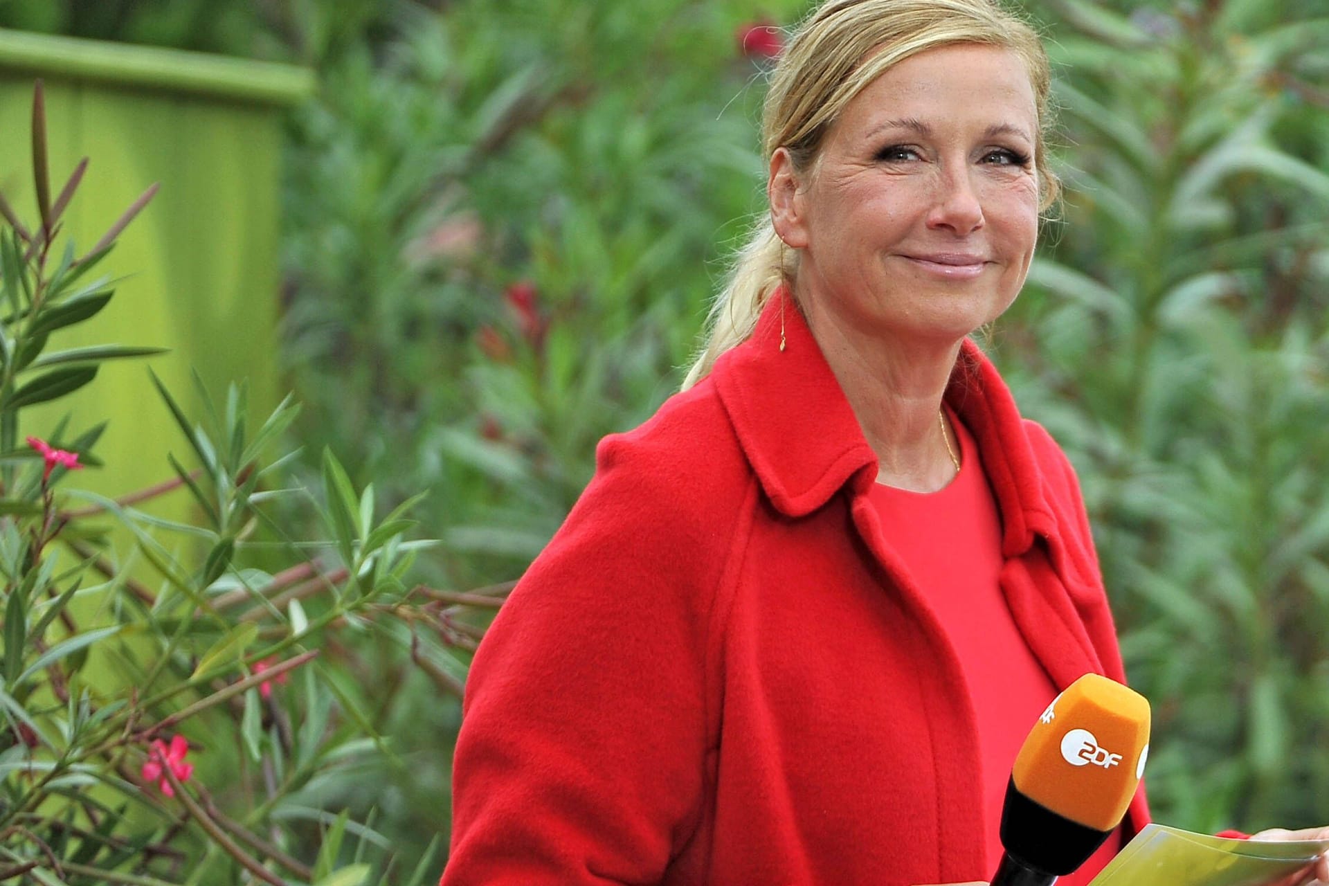 Andrea Kiewel: Seit mehr als 20 Jahren moderiert sie den "ZDF-Fernsehgarten".