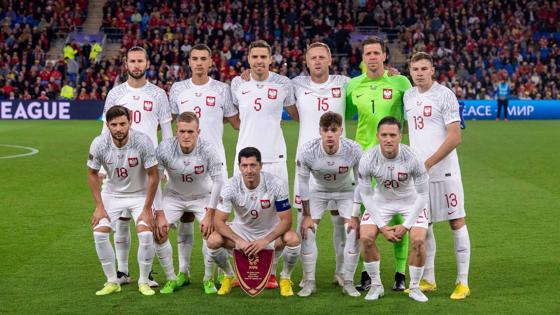 Die polnische Nationalmannschaft im September.