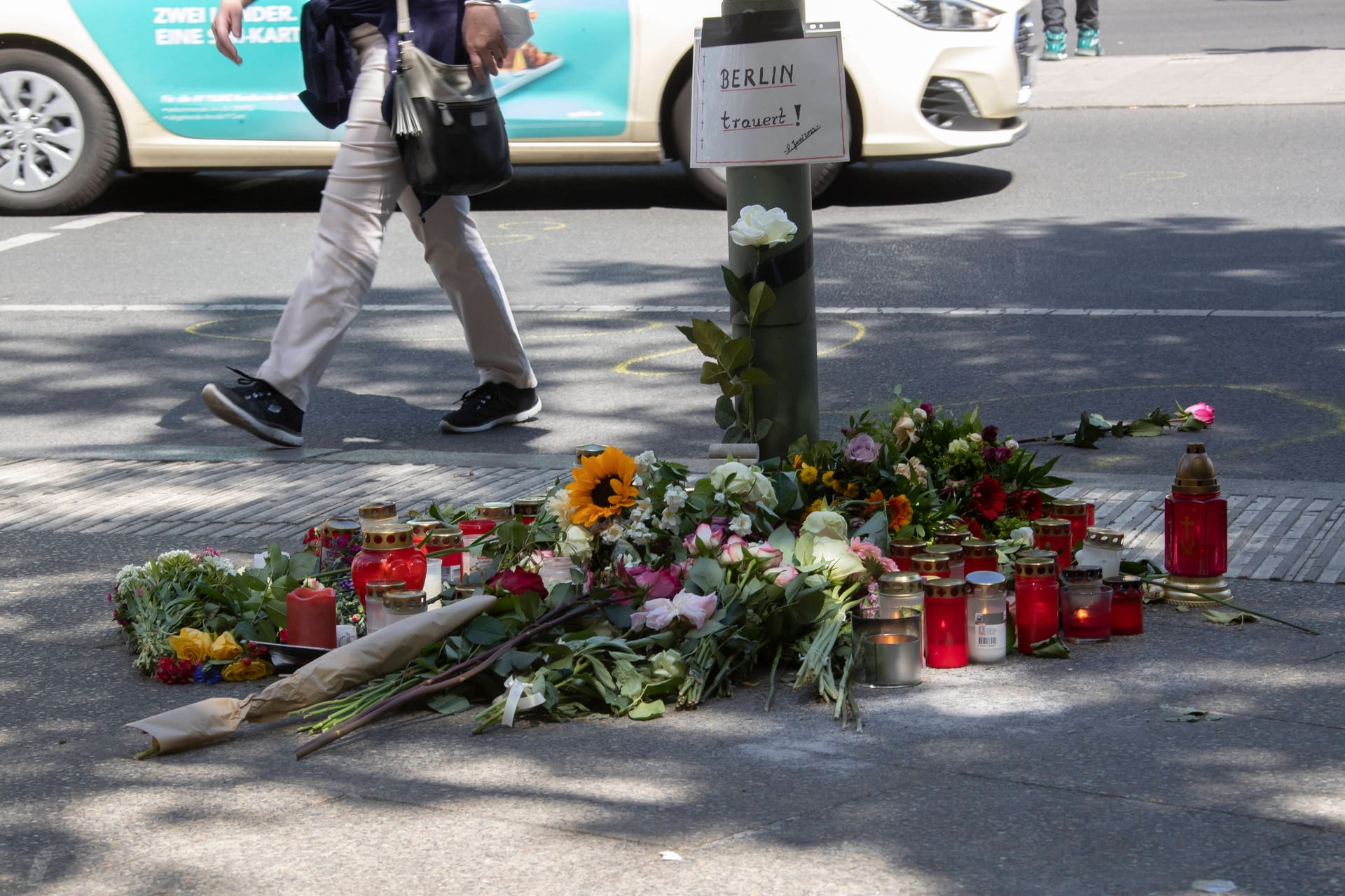 An dieser Stelle kam eine Frau ums Leben (Archivbild): Die Todesfahrt in Berlin belastet noch viele Menschen.