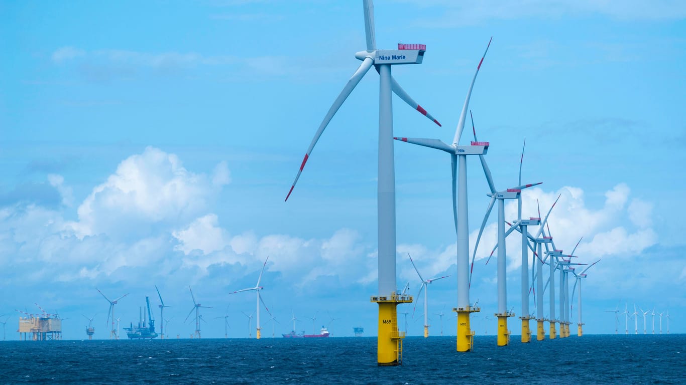 Offshore-Windpark: Windenergie ermöglicht eine unabhängige und bezahlbare Energieversorgung.