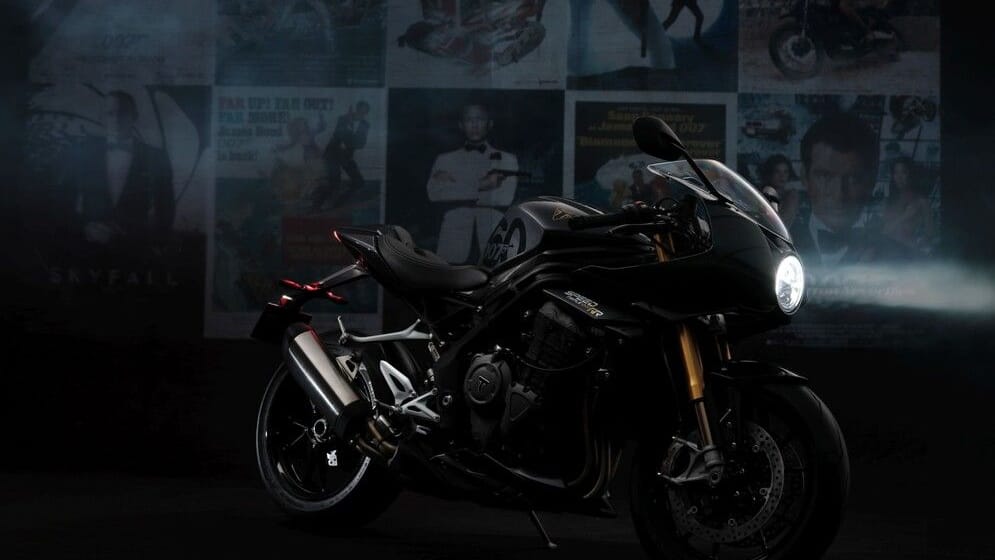 Triumph Speed Triple 1.200 RR zum Bond-Jubiläum: Das Motorrad wird nur 60 mal gebaut.