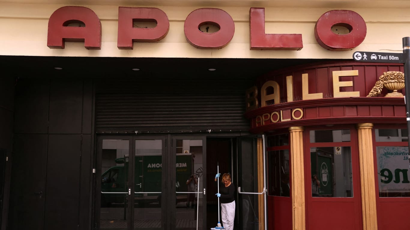 Apolo in Barcelona: Der Klub in Barcelona, in dem Liam Hampson tot aufgefunden wurde.