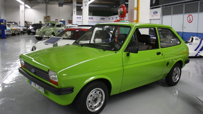 Von Beginn an ein Erfolgsmodell: 1976 kam der erste Fiesta auf den Markt. Seitdem verkaufte sich der Kleinwagen weltweit etwa 18 Millionen Mal.