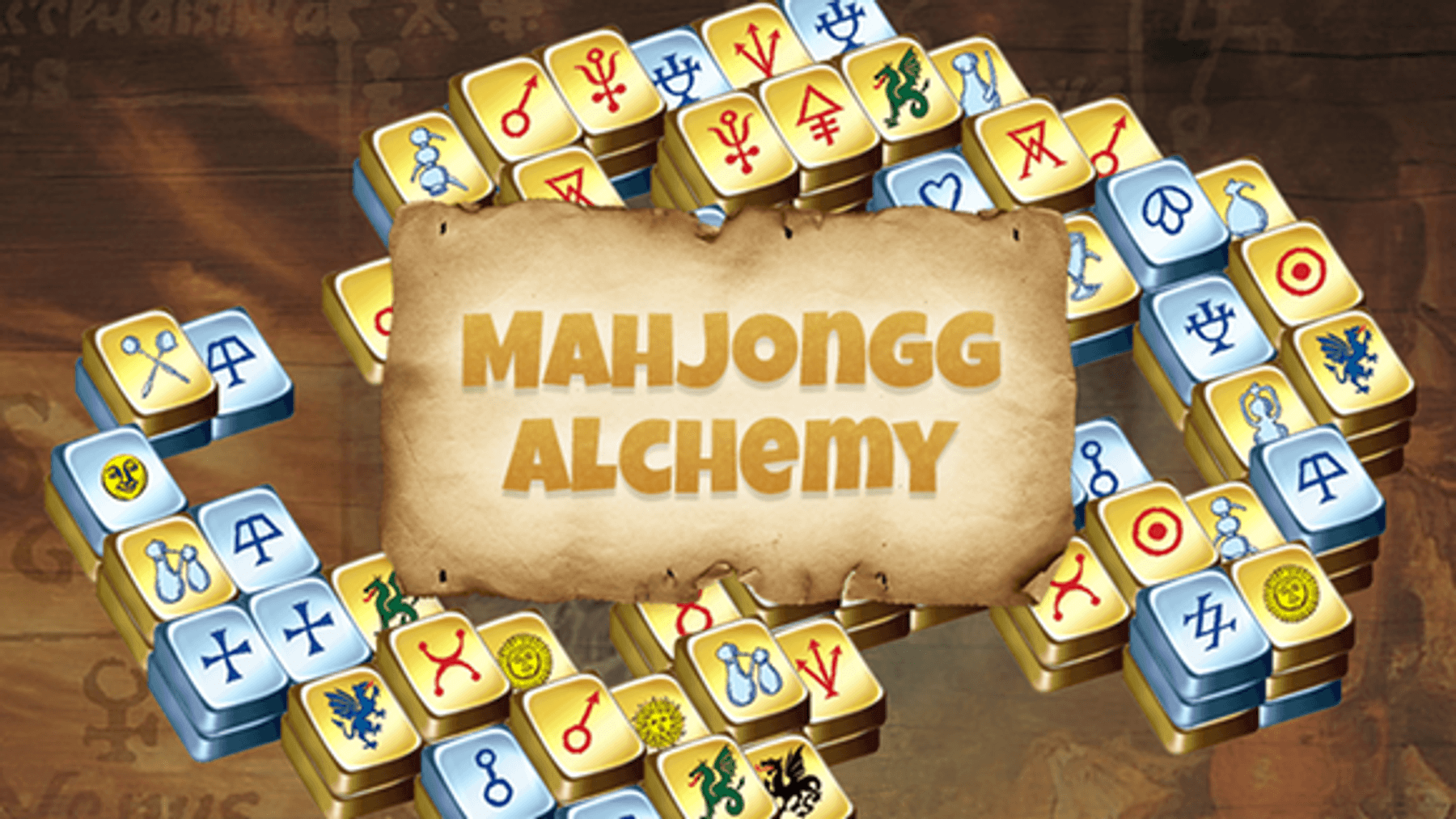 Mahjongg Alchemy kostenlos online spielen bei