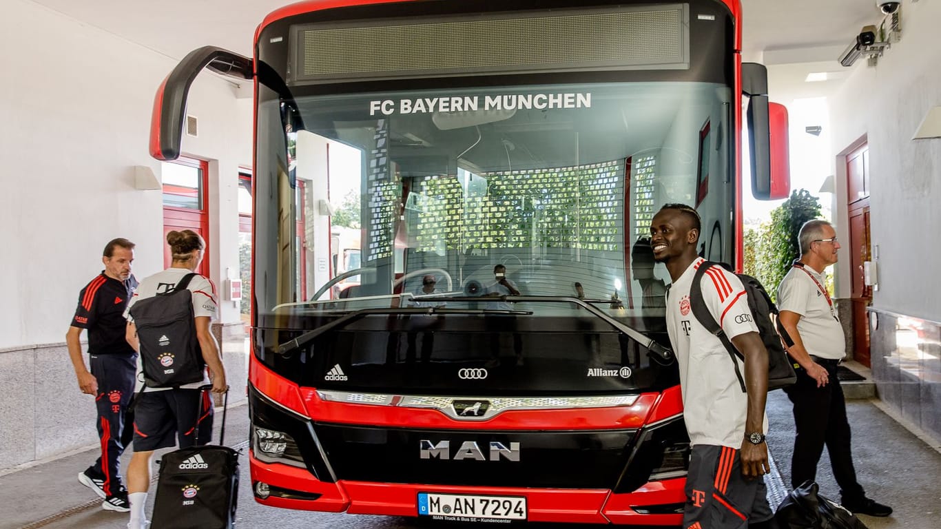 Sadio Mané: Er reist mit dem FC Bayern per Bus zum Champions-League-Auswärtsspiel nach Pilsen. (Foto: MAN/Rupp)