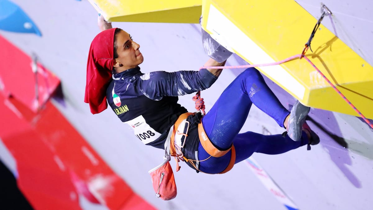 Laut Dem Sportminister Irans: Kletterin Elnaz Rekabi Soll Bei Olympia ...