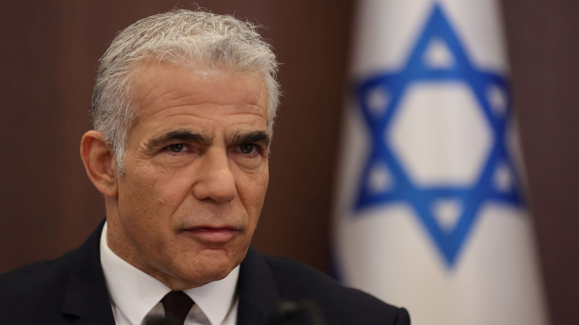 Jair Lapid: Der amtierende Premierminister kämpt um seine Macht.