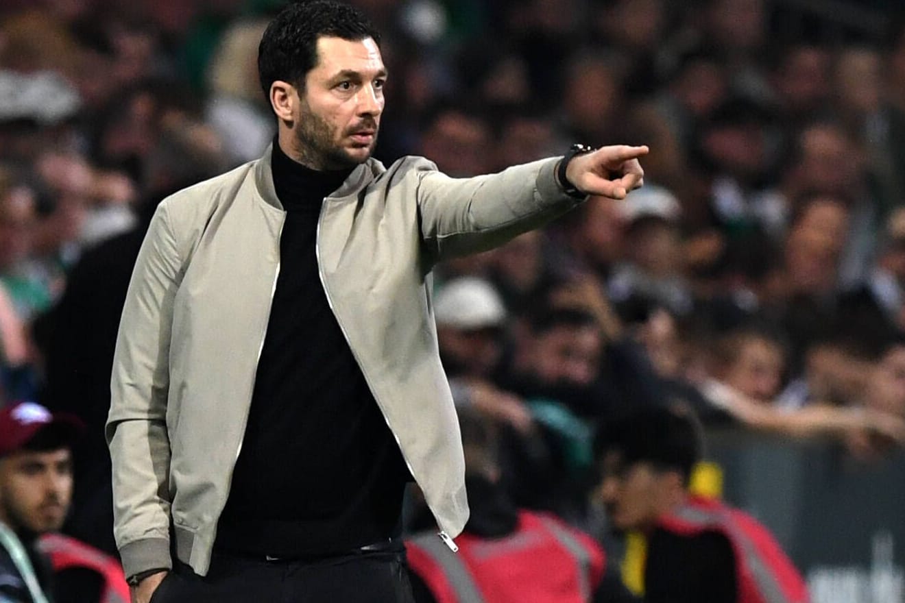 Sandro Schwarz: Der Hertha-Trainer war nach der Niederlage am Freitag bedient.