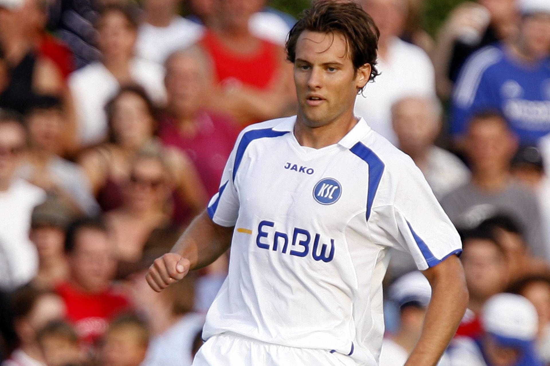 Jan Männer: Der KSC-Spieler im Jahr 2006.