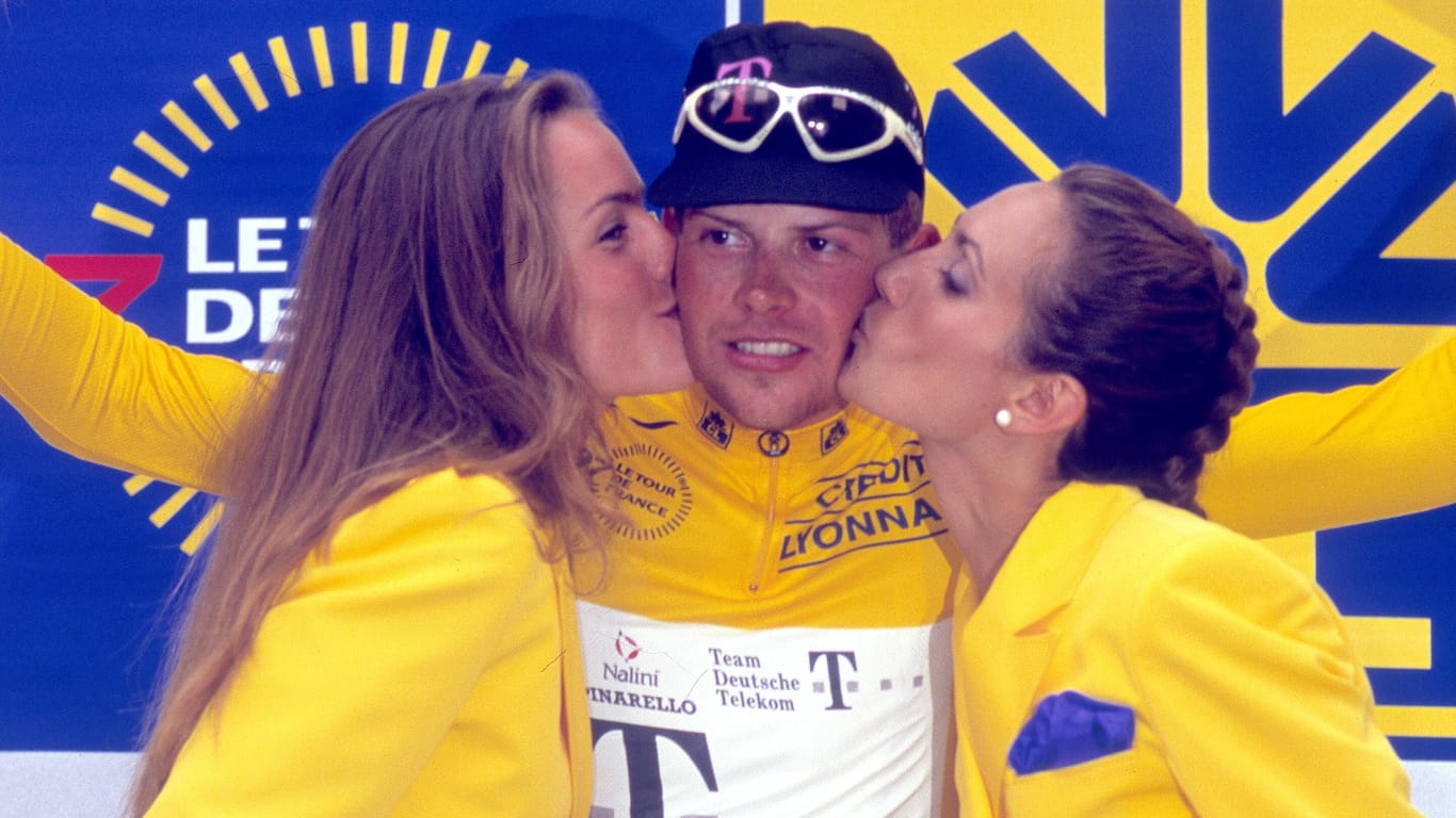 Jan Ullrich: Bei der Tour de France 1997 holt er sich den Sieg.