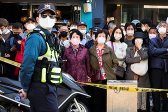 Trauer in Seoul: Dutzende Menschen starben, zahlreiche wurden verletzt.