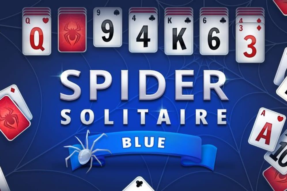 Spider Solitaire Blue (Quelle: GameDistribution)
