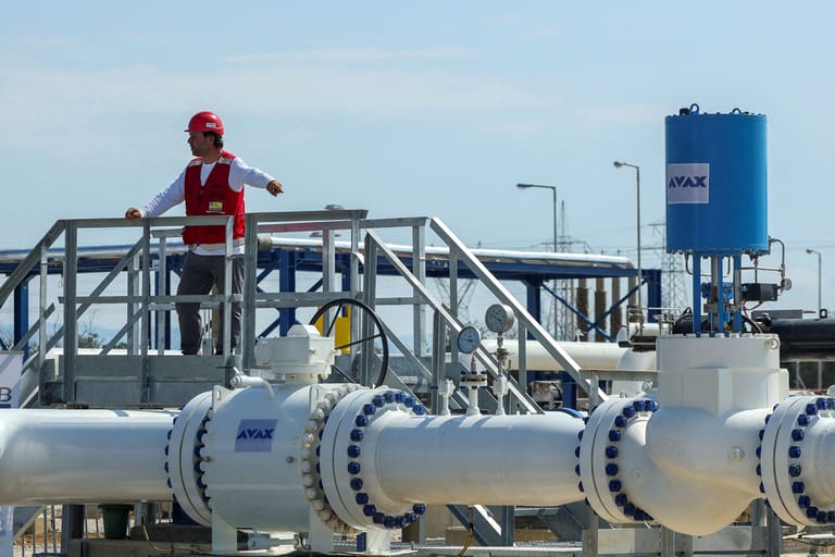 Teil der Pipeline in Bulgarien: Das EU-Land ist besonders abhängig von russischem Gas.